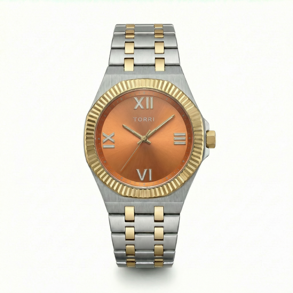 Women Two Tone Watch