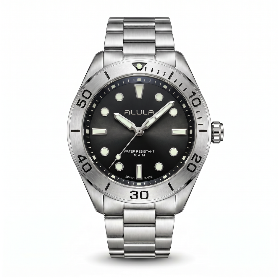 Men Silver Watch