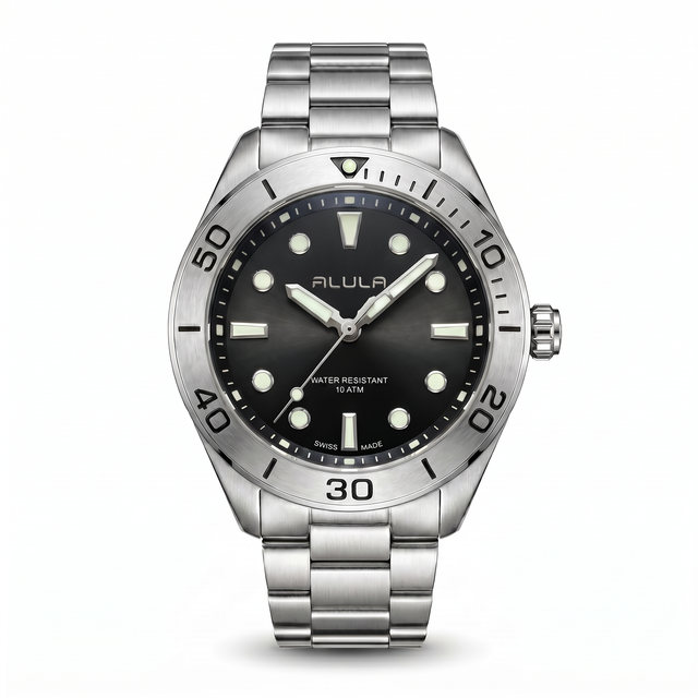 Men Silver Watch