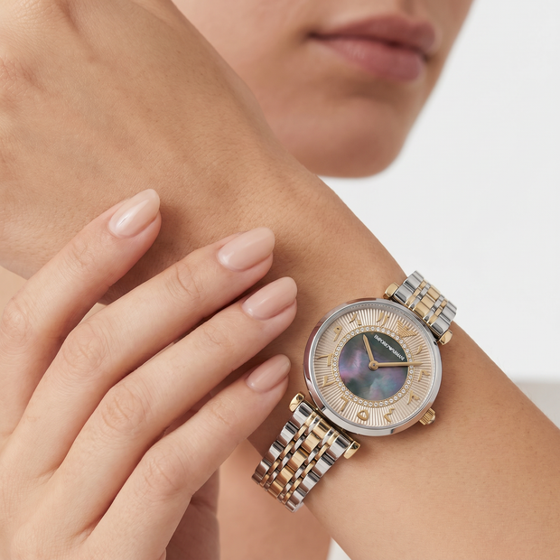 Women Two Tone Watch