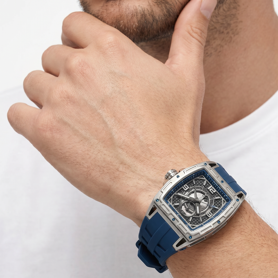 Men Belluno Blue Watch