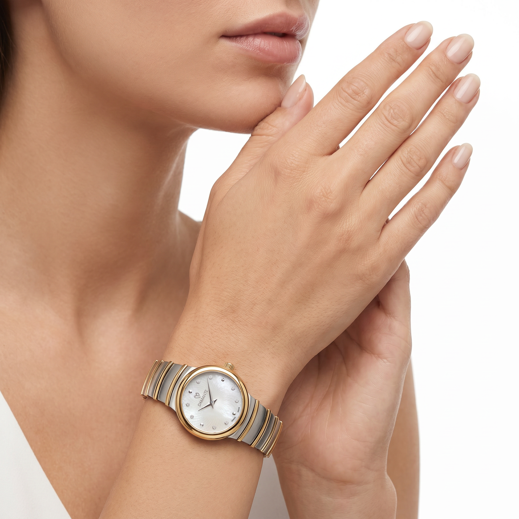 Women Two Tone Watch