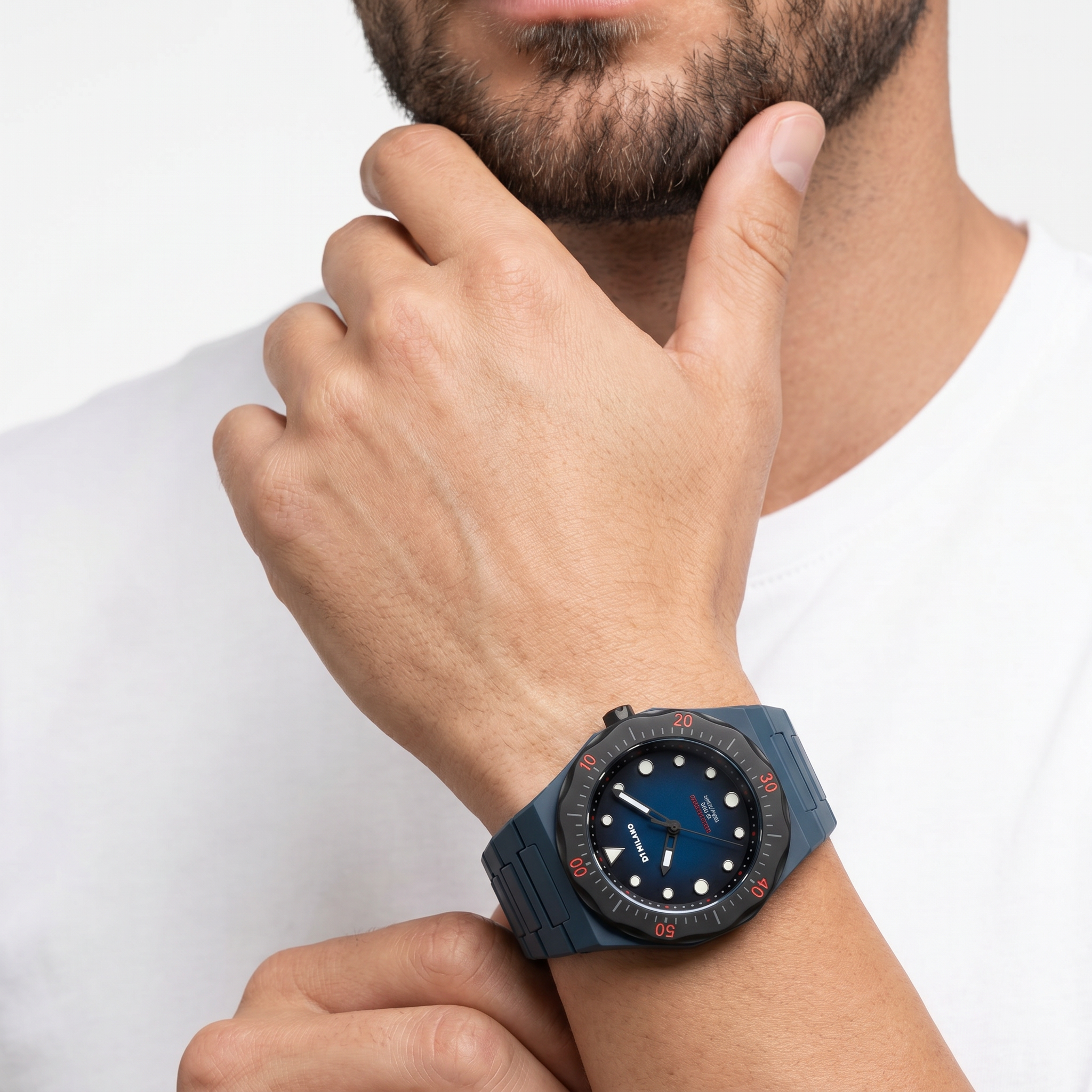Men Polycarbon Diver Watch
