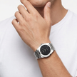 Men Ultra Thin Silver Watch