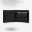 Men Calcedonio Black Wallet