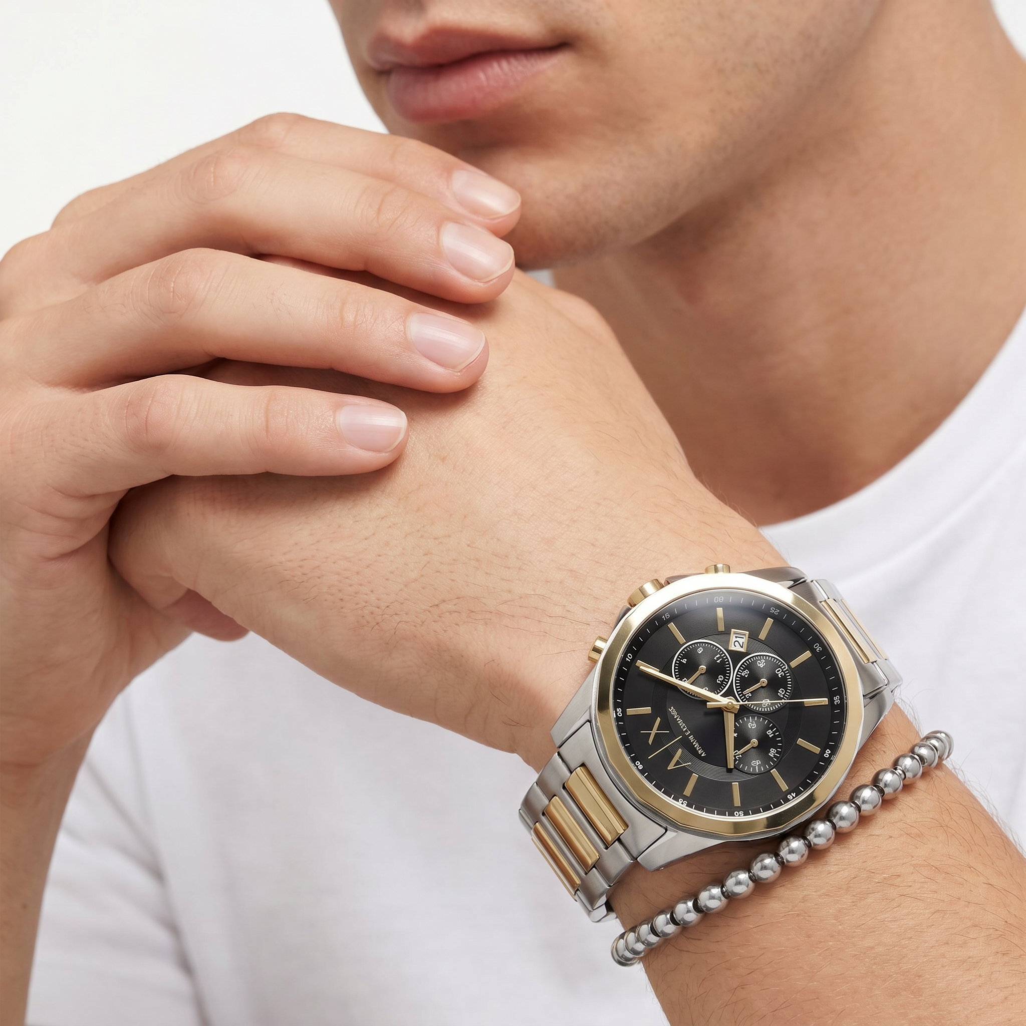 BANKS Men Stainless Steel Watch