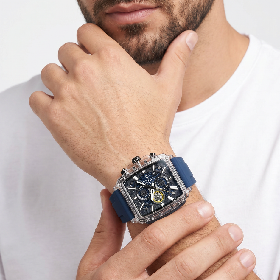 Men Clout Octet Two Tone Watch