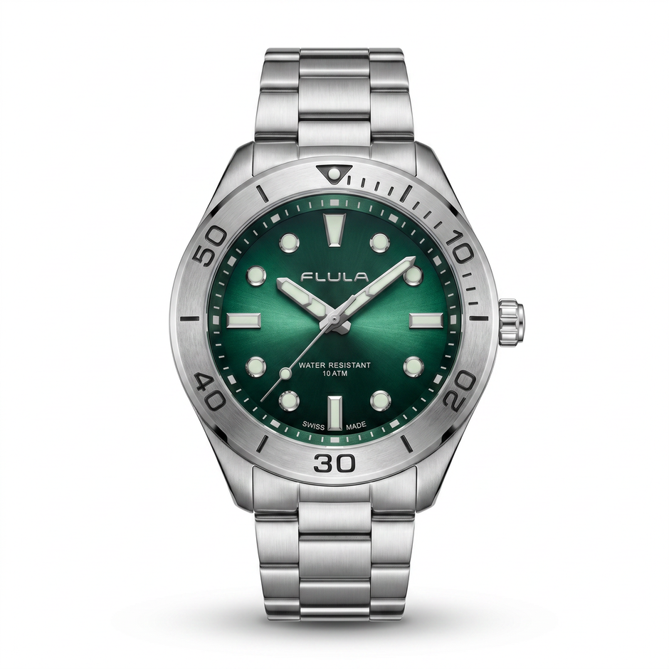 Men Silver Watch