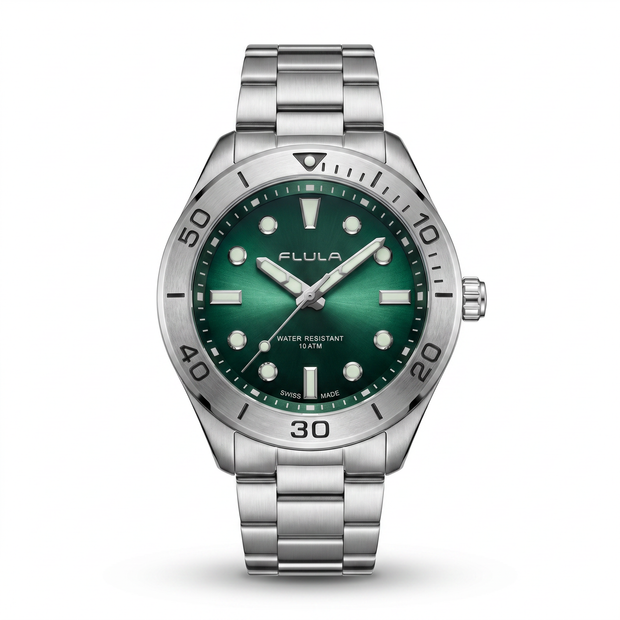 Men Silver Watch
