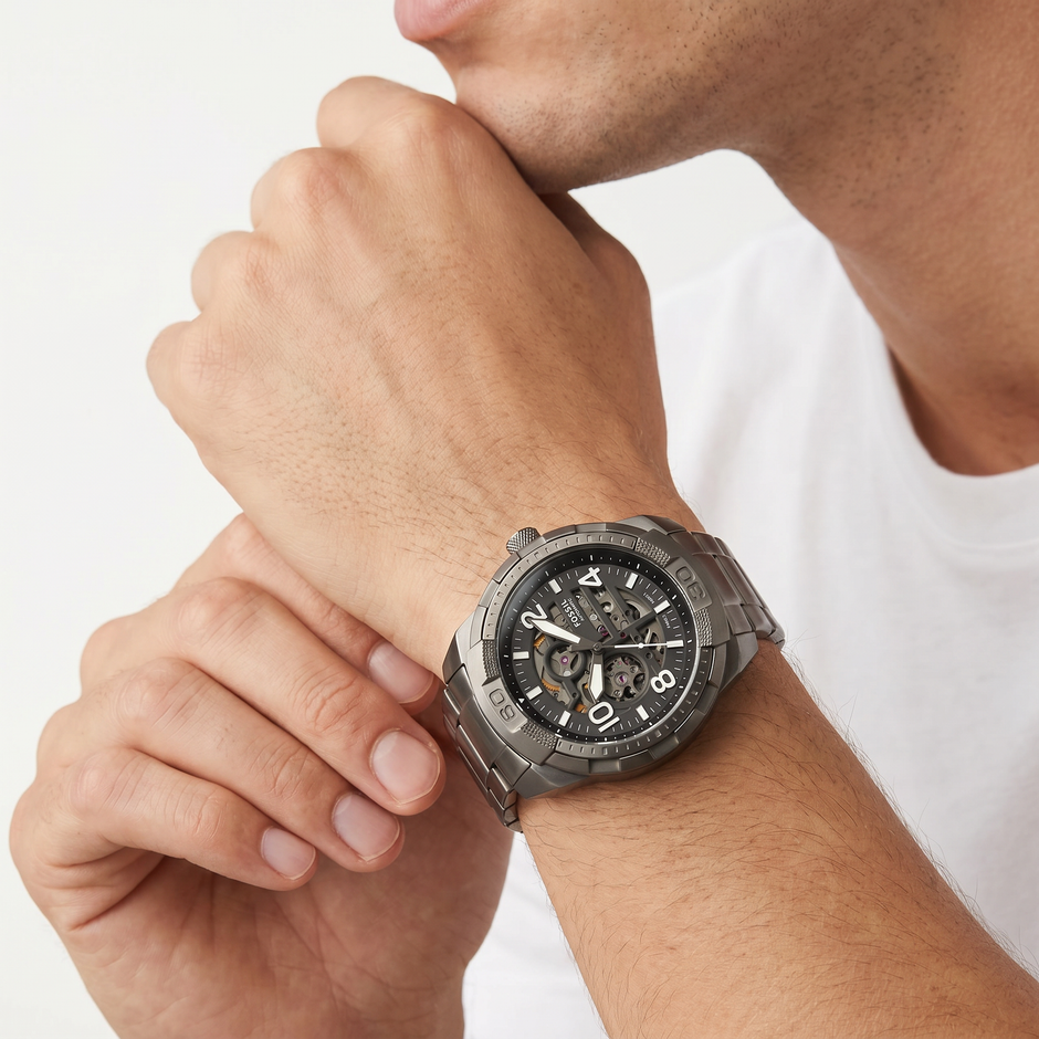 Men Bronson Grey Watch