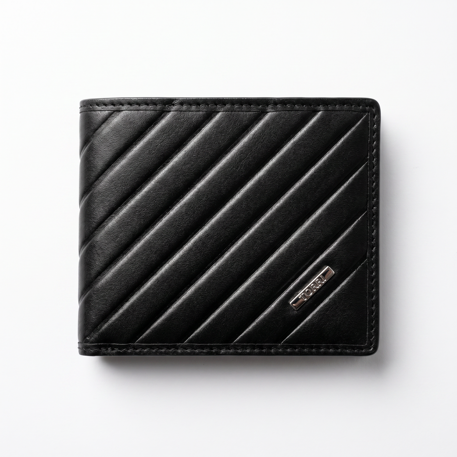 Men Calcedonio Black Wallet