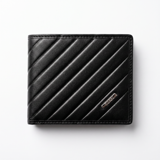 Men Calcedonio Black Wallet