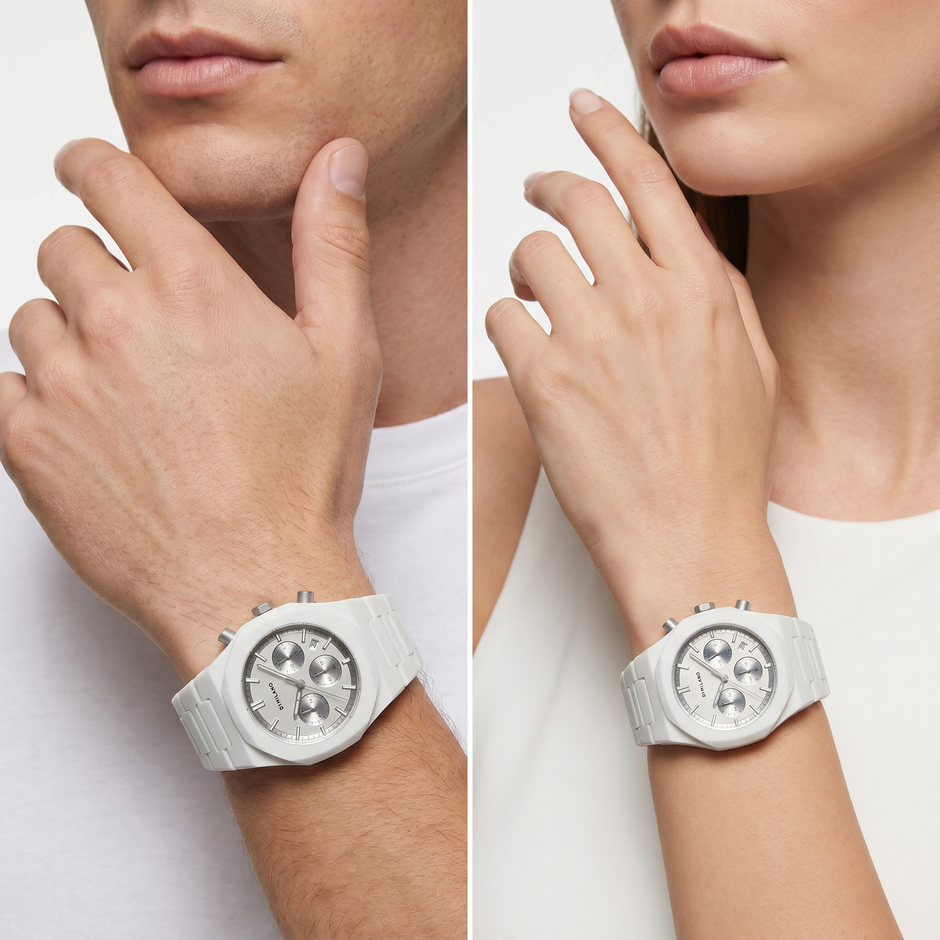 Unisex Polychrono Grey Watch