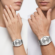 Unisex Ultra Thin Silver Watch