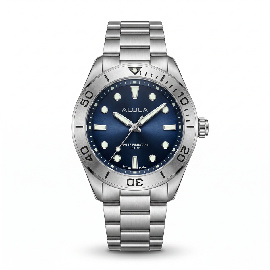 Men Silver Watch