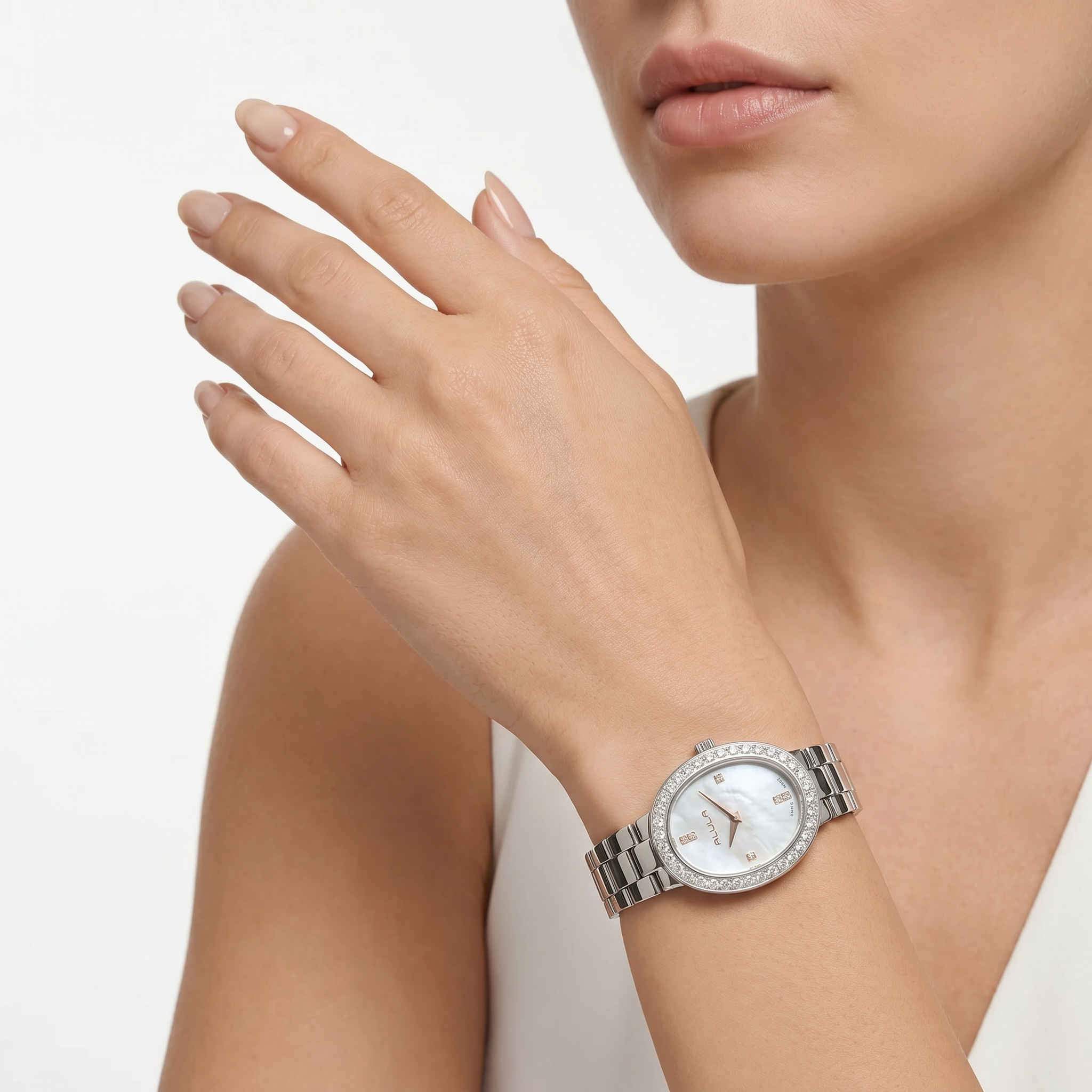 Women Silver Watch