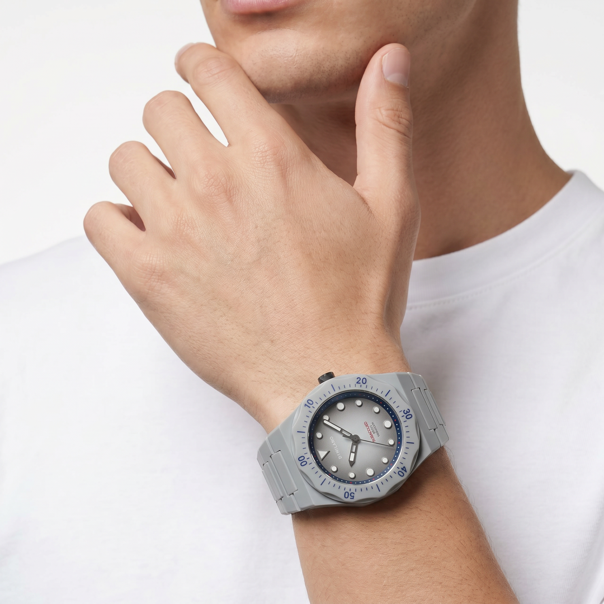 Men Polycarbon Diver Watch
