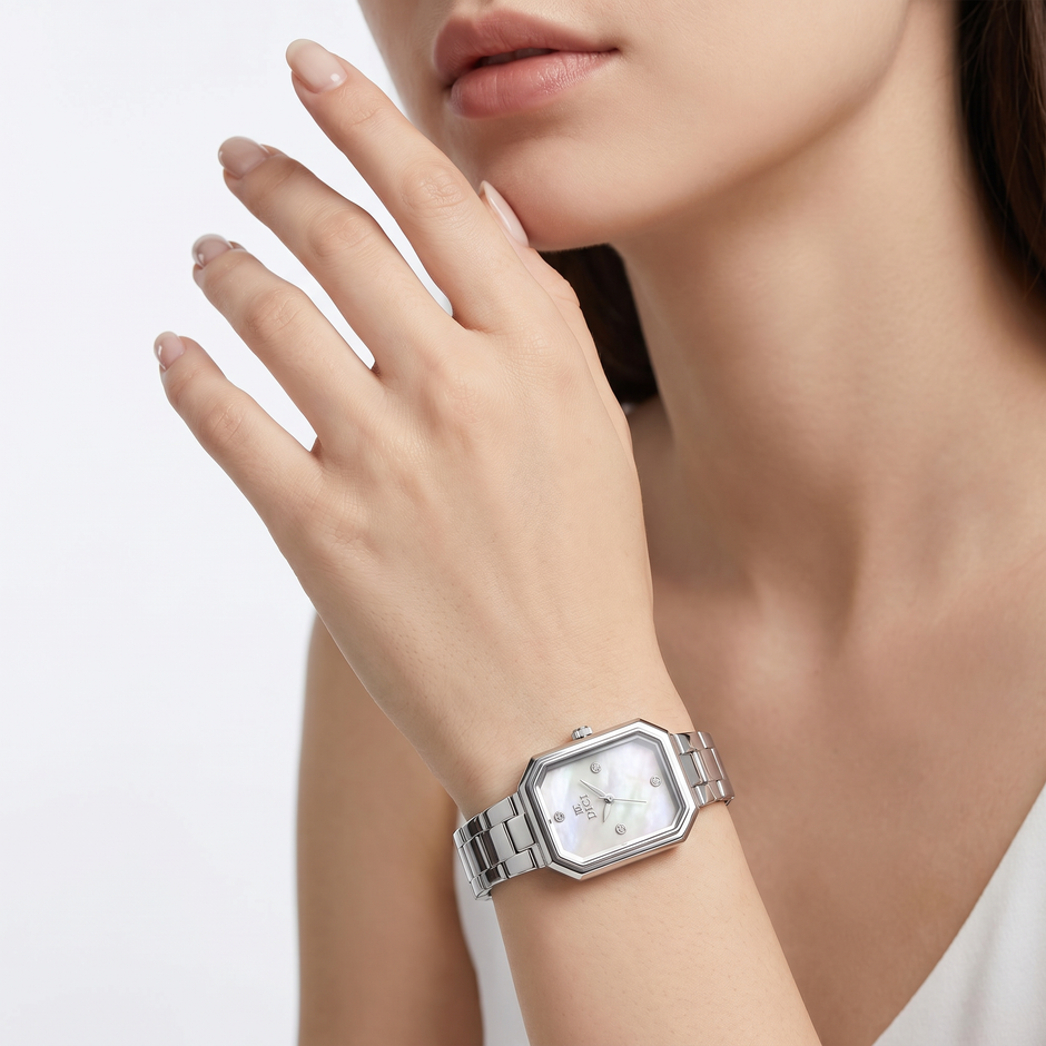 Women Veronica Silver Watch