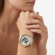 Unisex Mickey Mouse Two Tone Watch