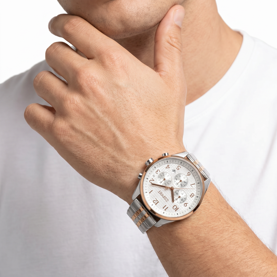 Men Austin Two Tone Watch