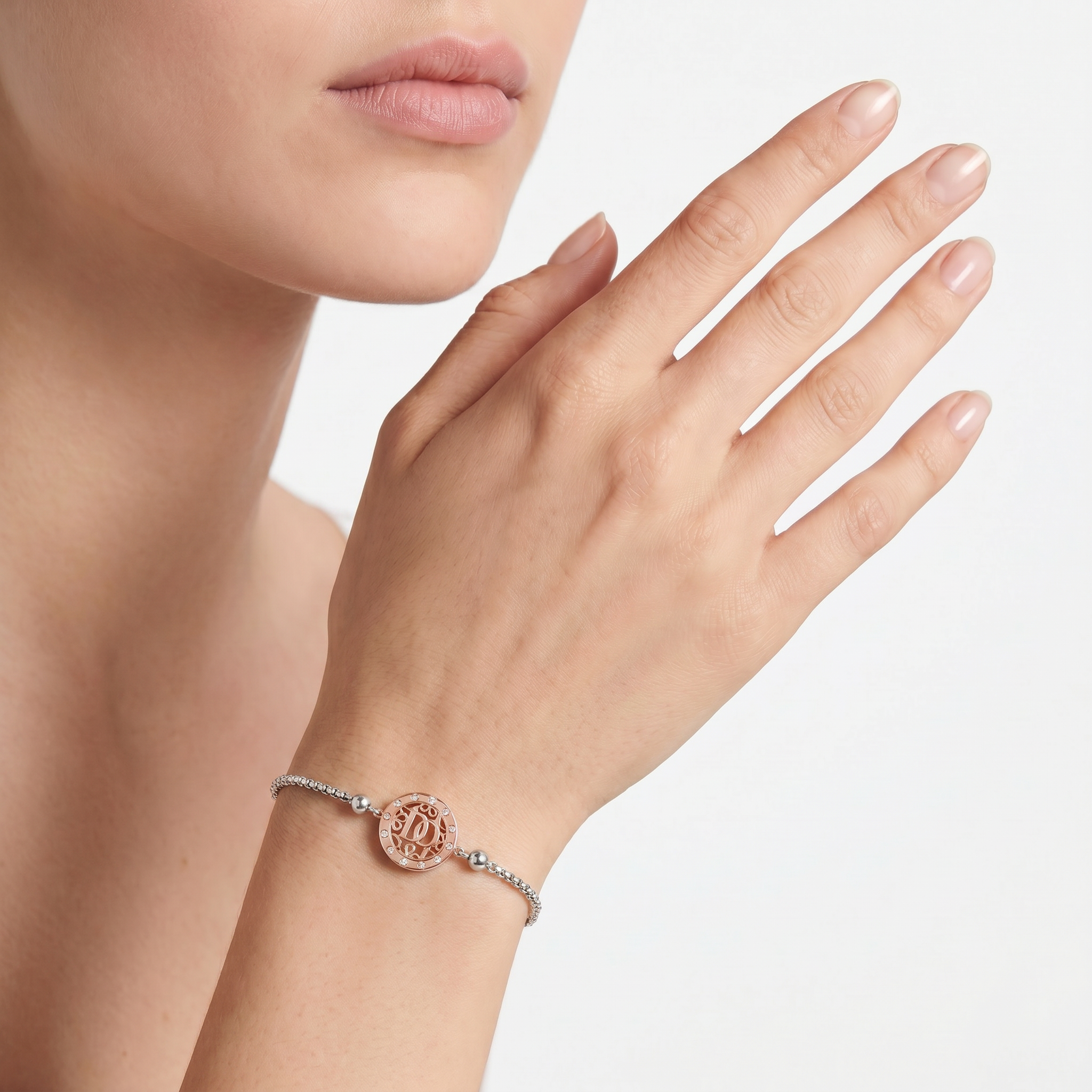 Women Two Tone Bracelet