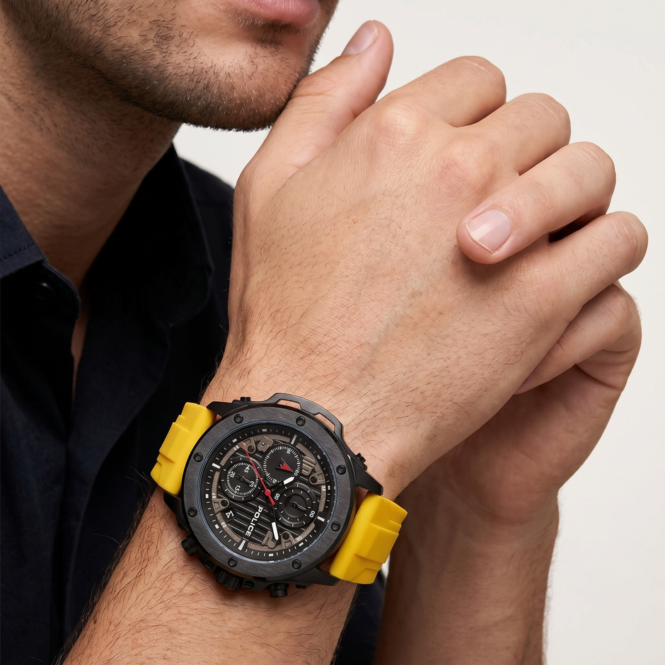 Men Rebel Black Watch