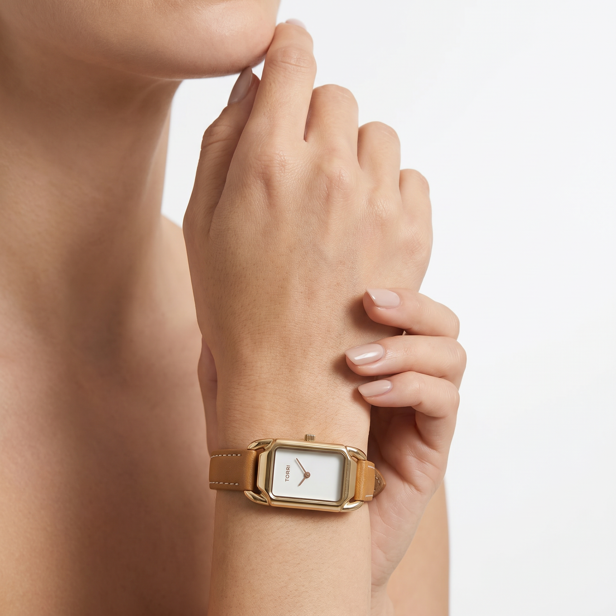 Women White Watch