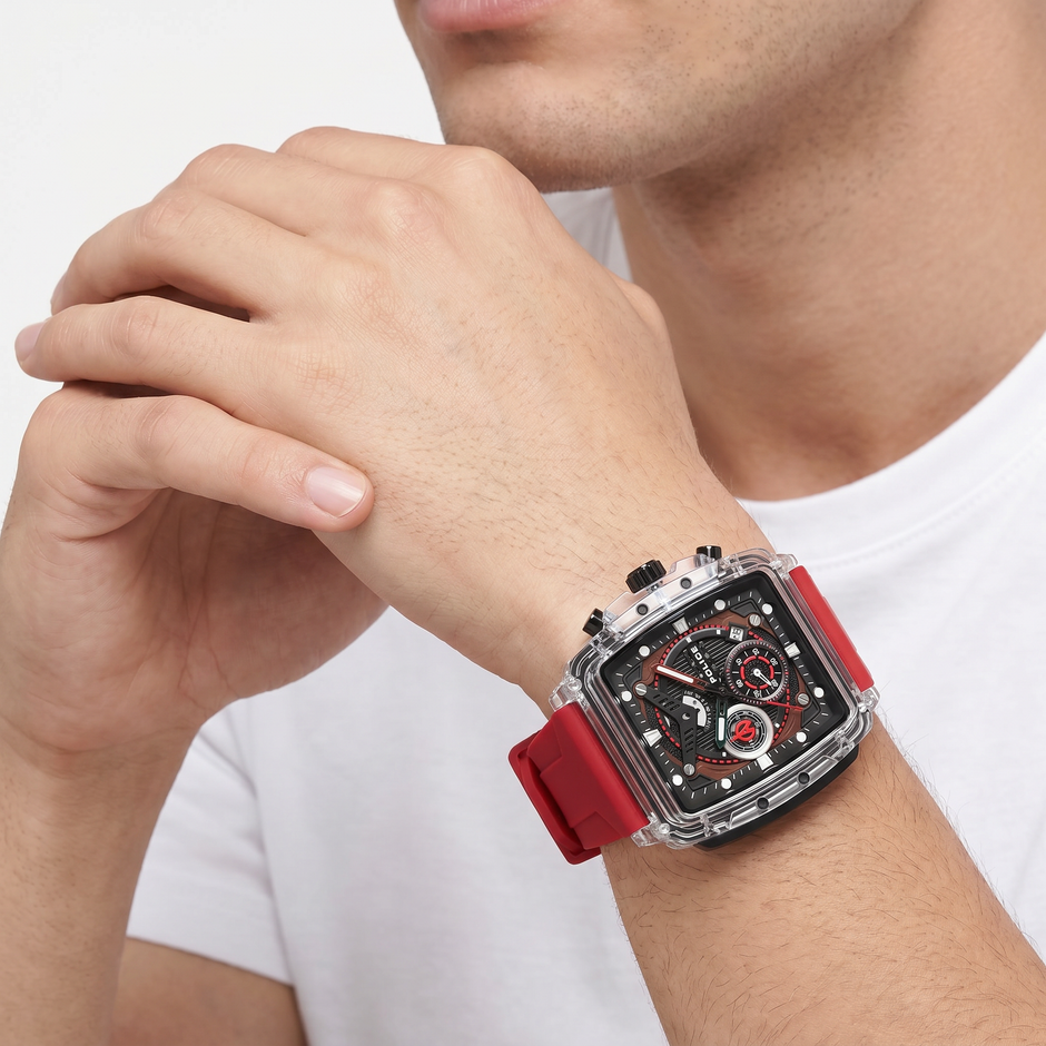 Men Clout Black  Watch