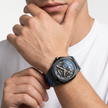 Men Skeleton Watch