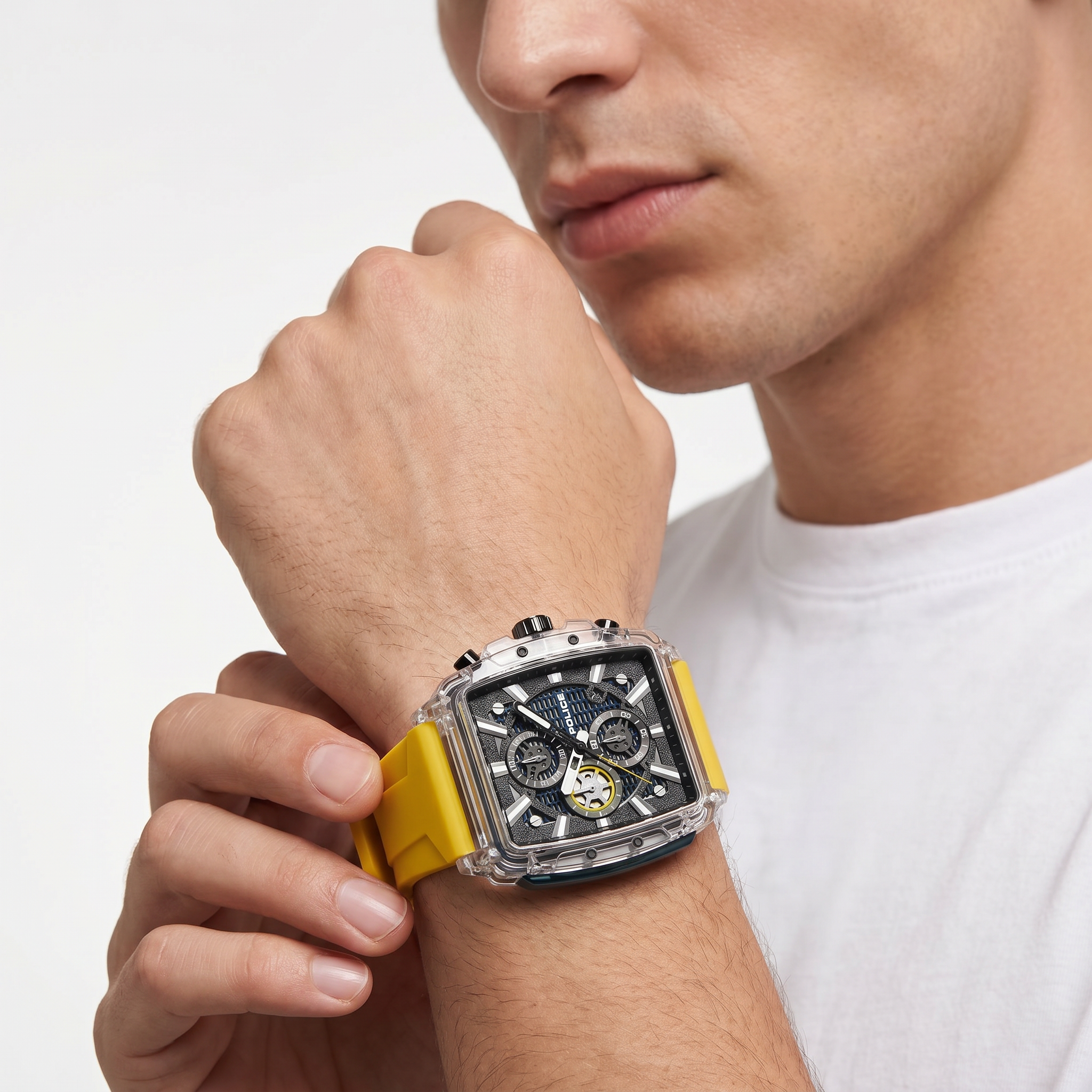 Men Clout Octet Two Tone Watch