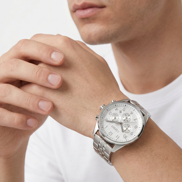 Men Austin Silver Watch