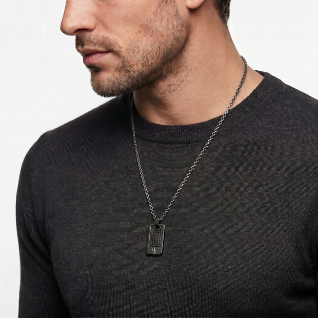 Men Silver Necklace