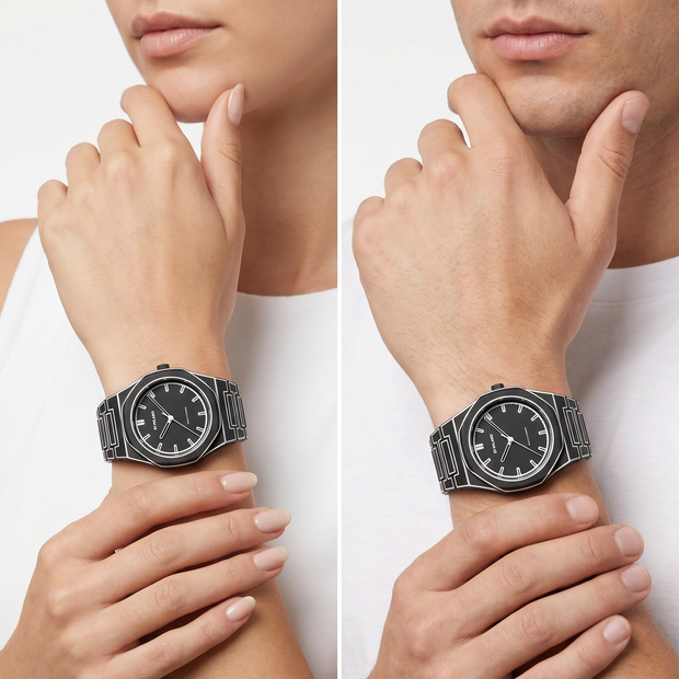 Unisex Polycarbon Black Watch