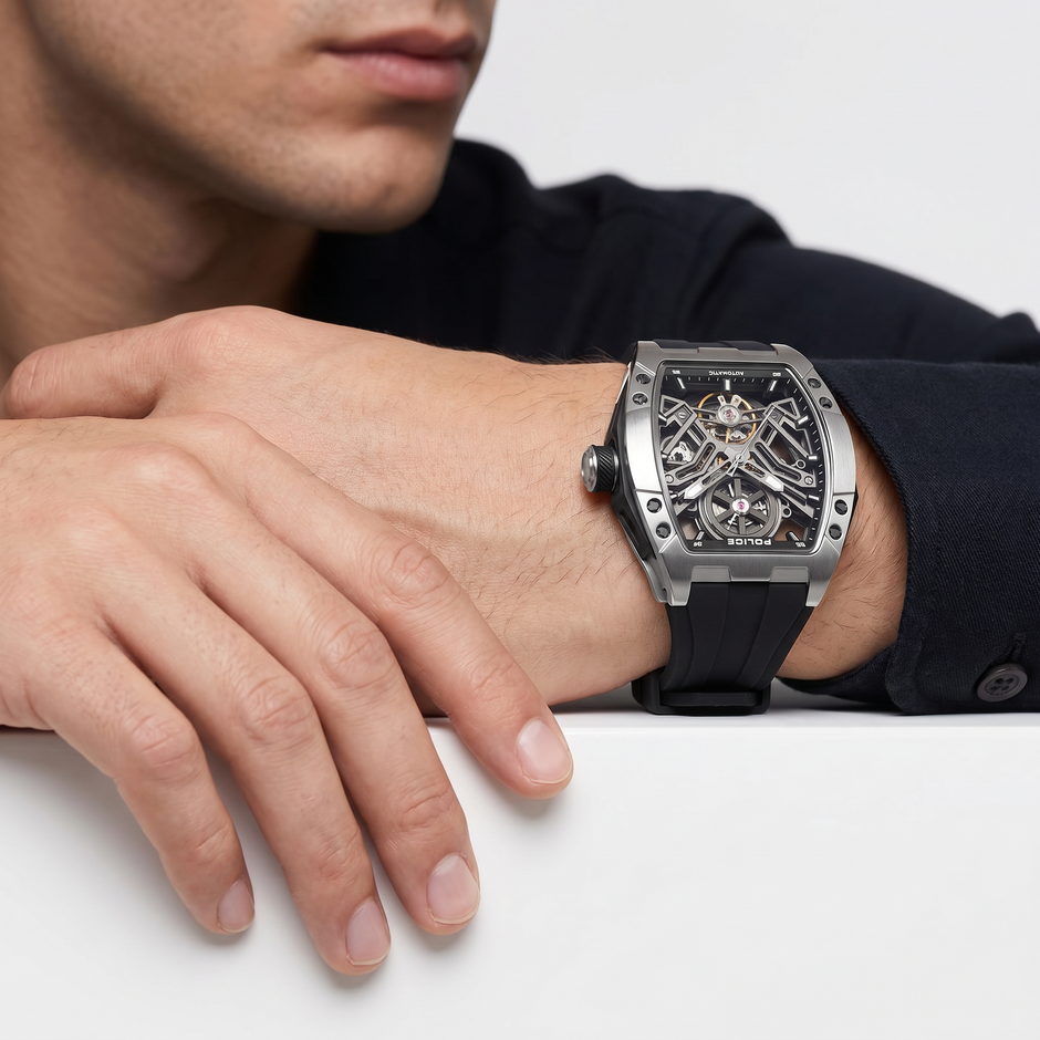 Men Rebel Black Watch
