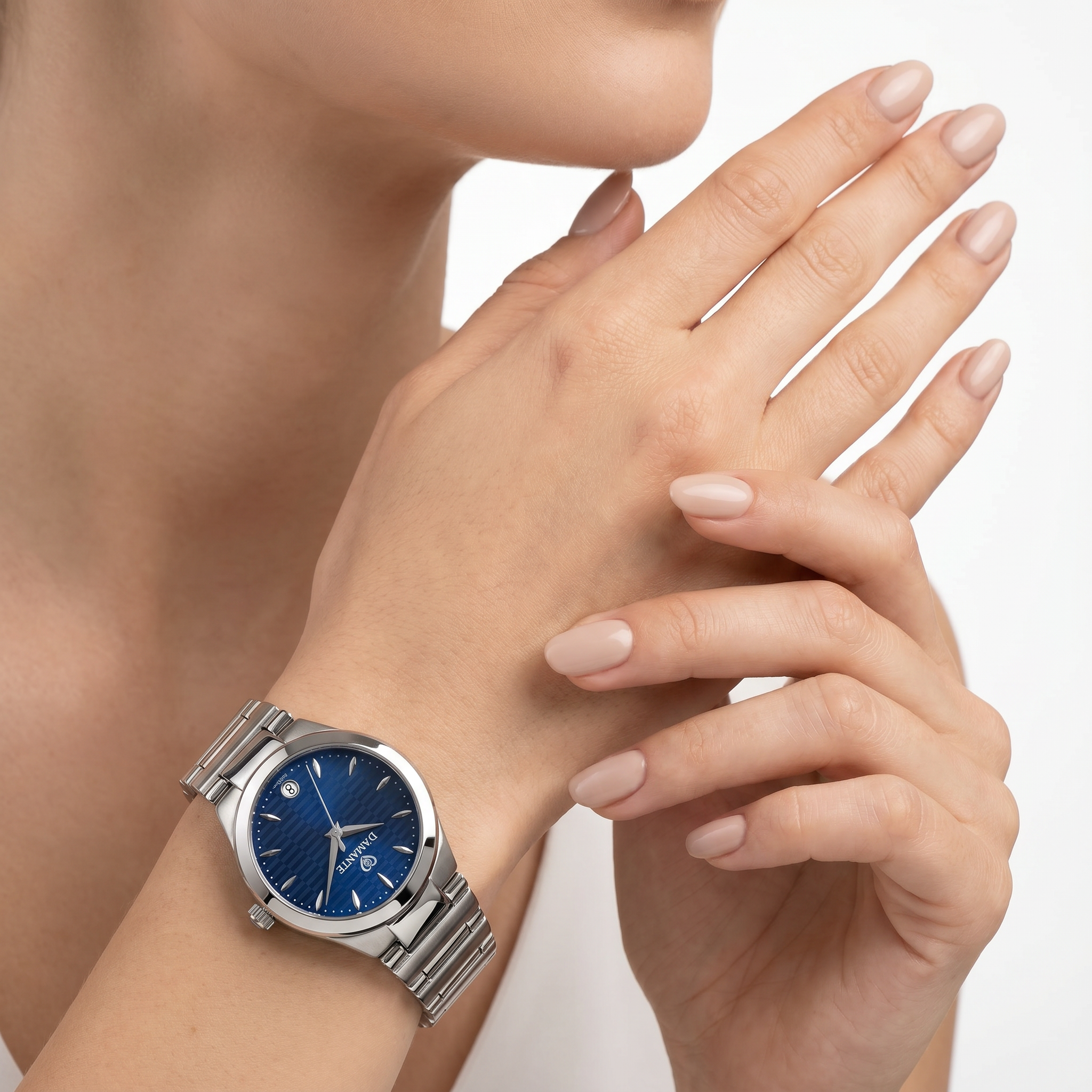 Women Design Silver Watch