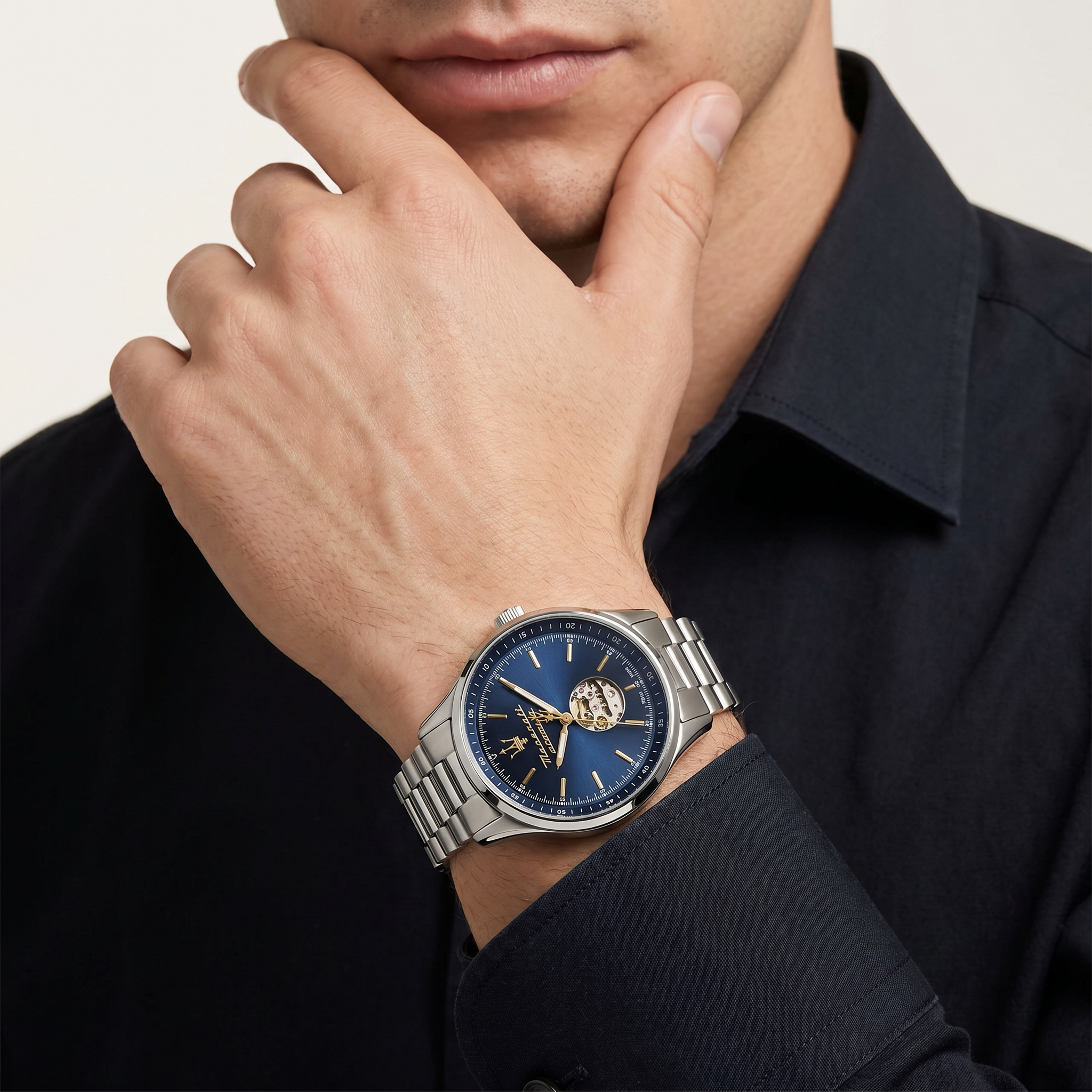 Men Sorpasso Silver Watch