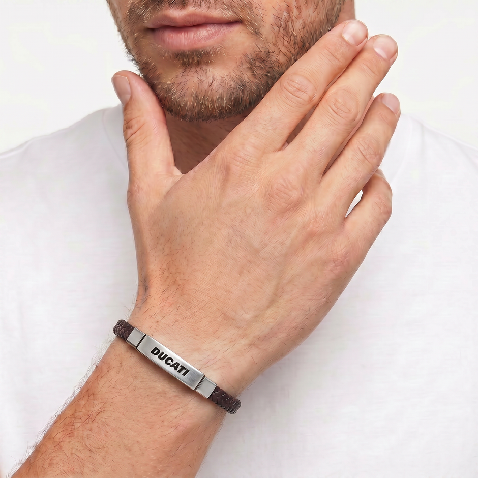 Men Voyage Black Bracelet