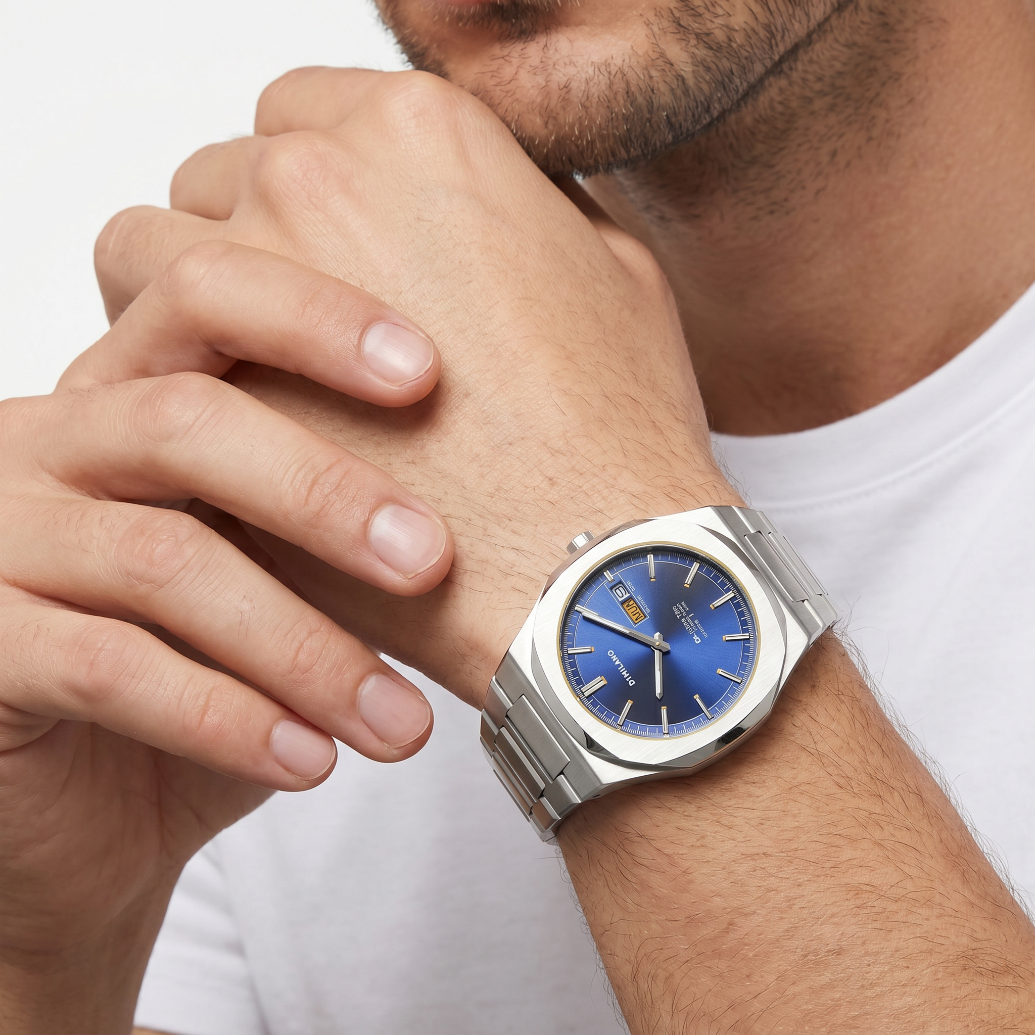 Men Ultra Thin 1970 Watch