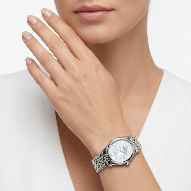 Women Silver Watch