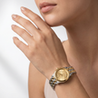 Women Audacious Golden Watch
