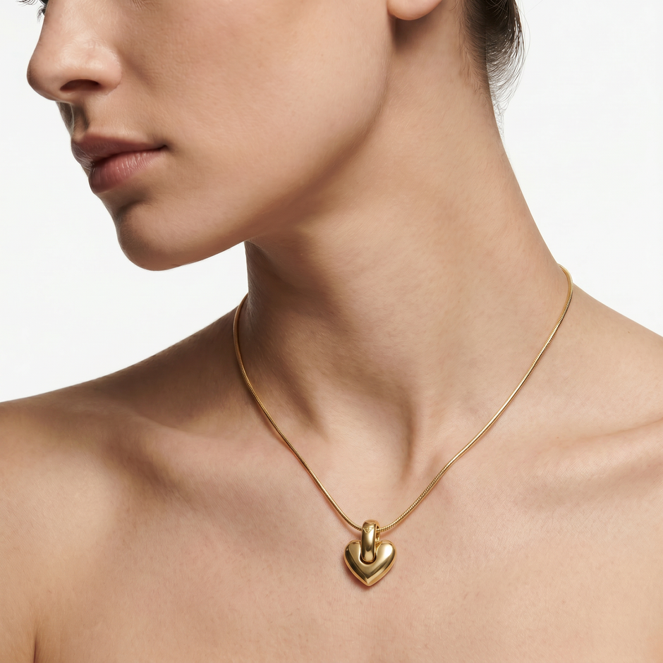 Women Sentimental Gold Necklace