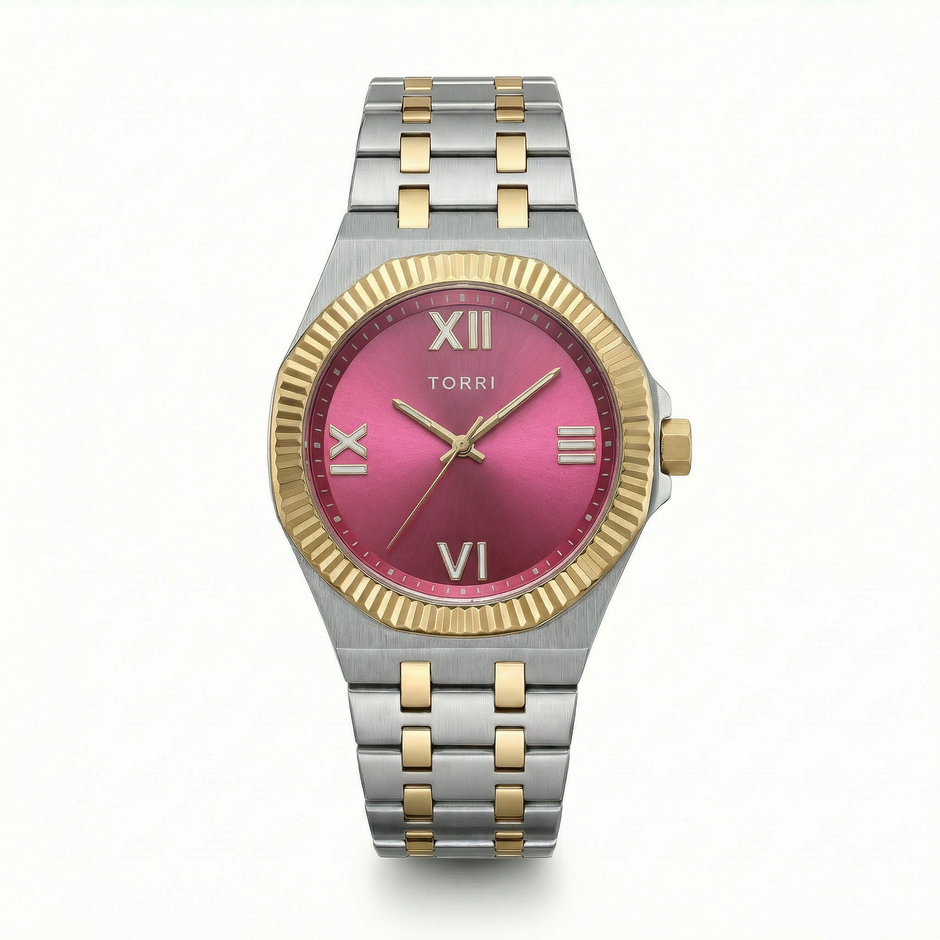 Women Two Tone Watch