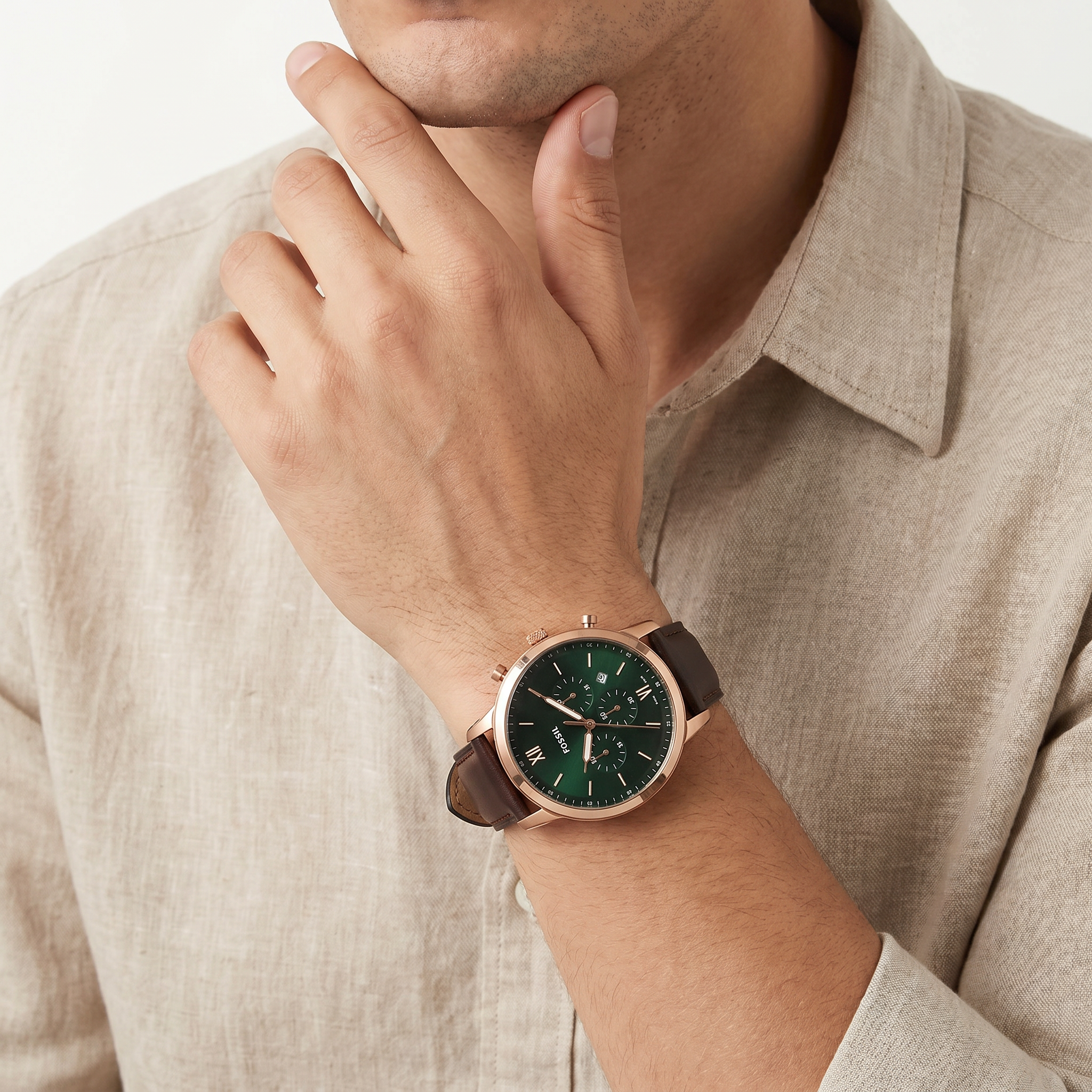 Men Neutra Brown Watch