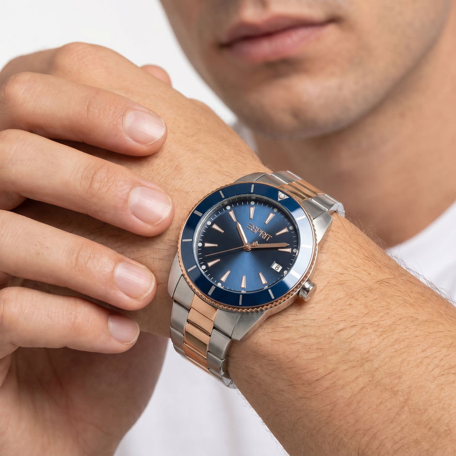 Men Jayden Two Tone Watch