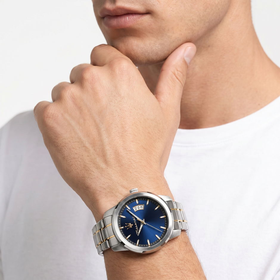 Men Successo Silver Watch