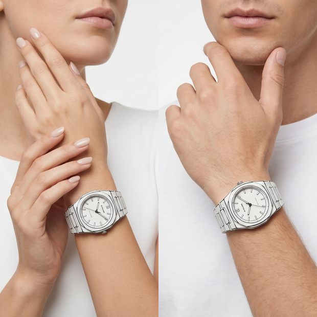 Unisex Polycarbon White Watch