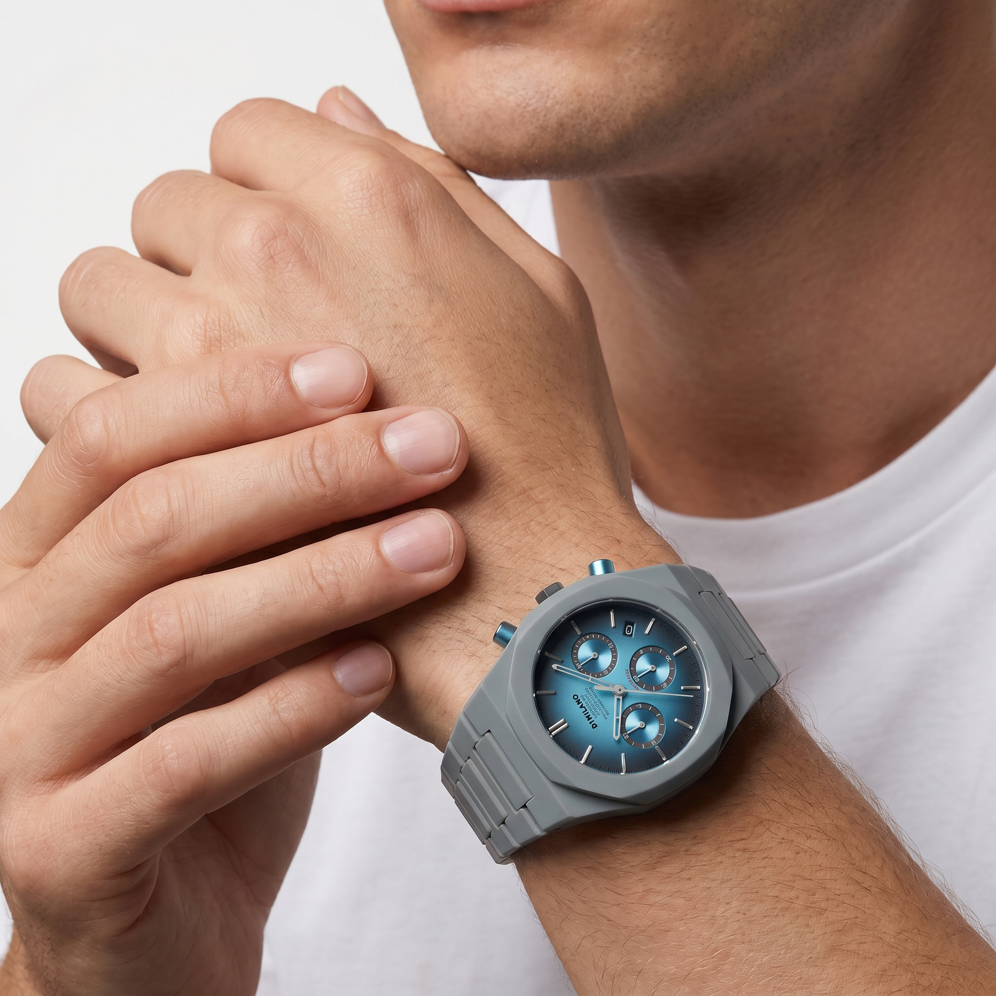 Men Polychrono Watch