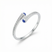 Women Zelune Silver Bangle