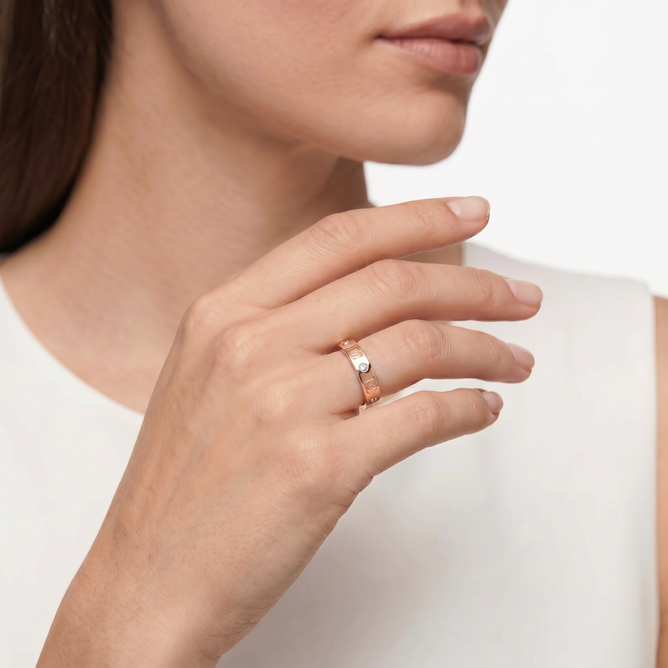Women Rose Gold Ring