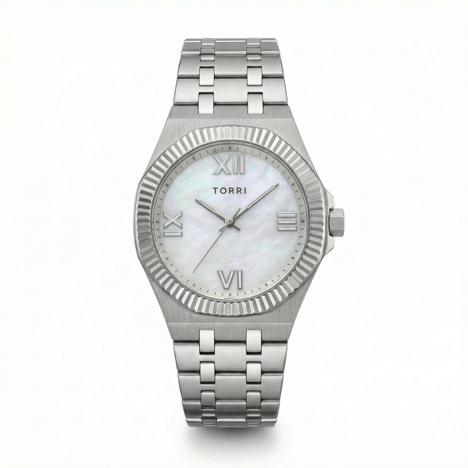 Women Silver Watch